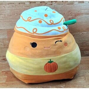 Squishmallows Delindy Pumpkin Spice Latte 16" Plush